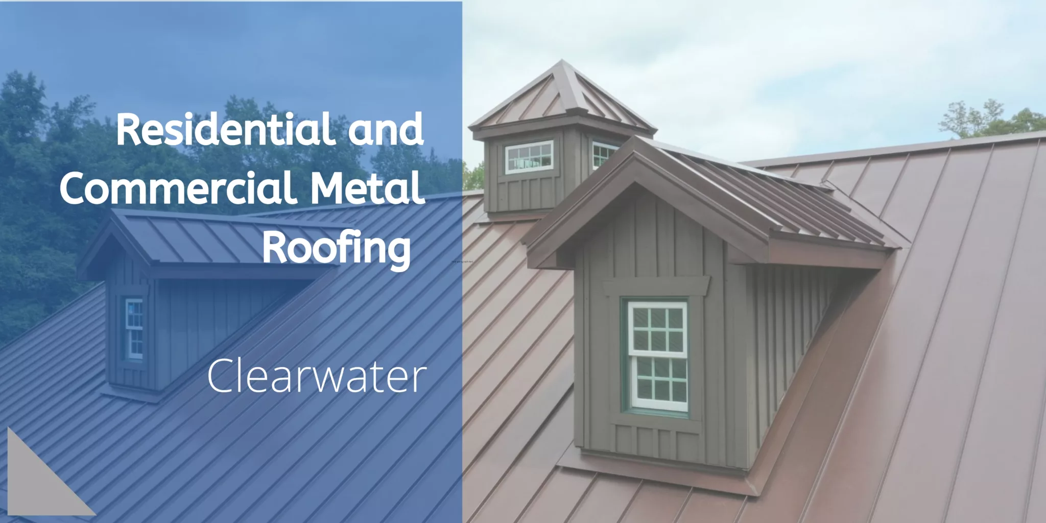 Clearwater residential and commercial metal roofing