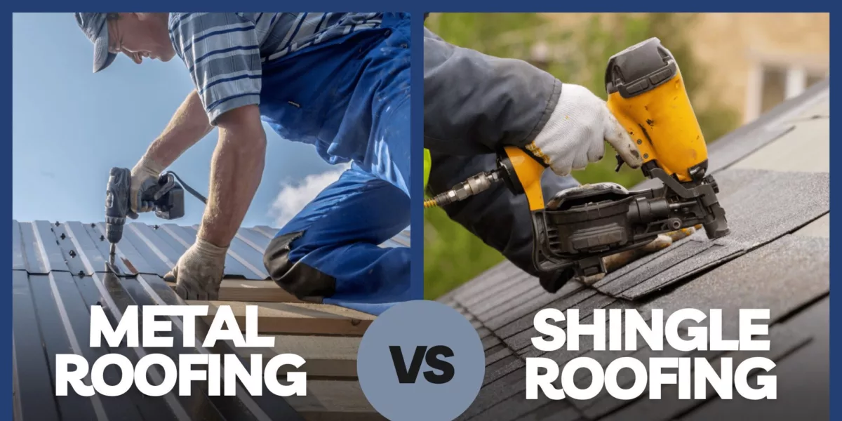 Metal roofing vs shingles