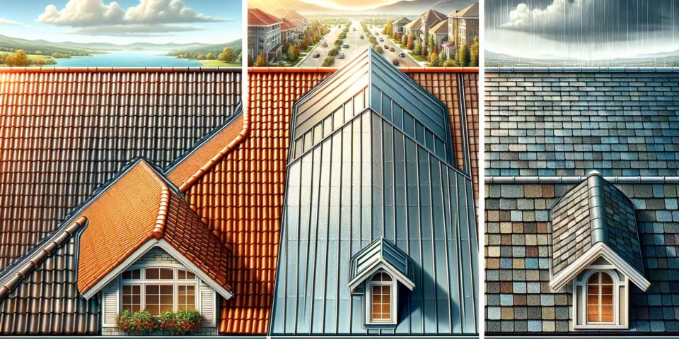 Tile Roof vs Metal Roof vs Composite Shingle Roof