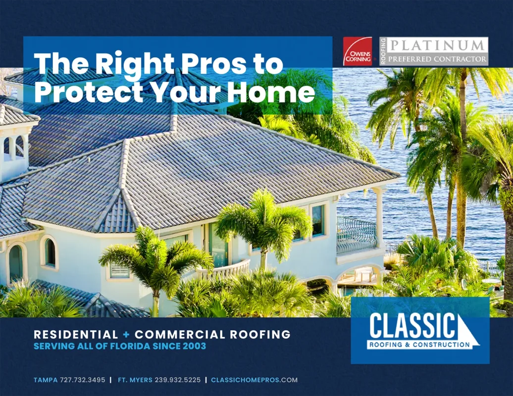 Classic Roofing Construction Digital Brochure