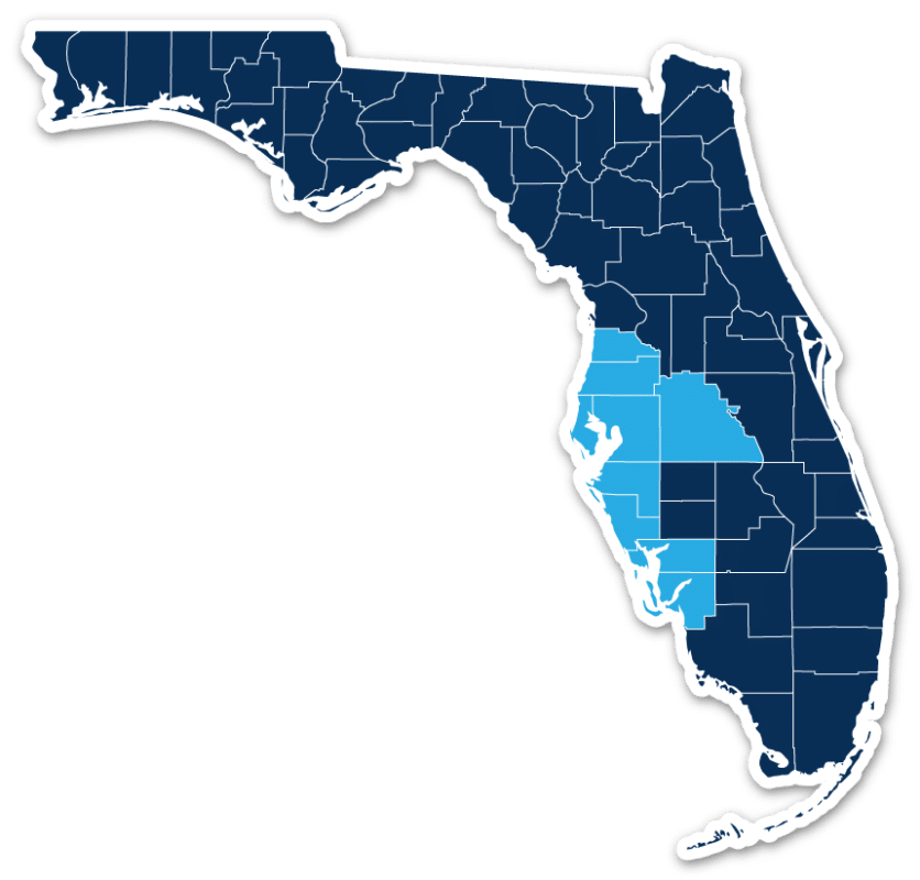 Classic Service Area Map