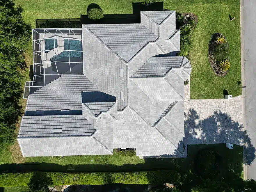 Portfolio - Classic Roofing Aerial AFTER JF