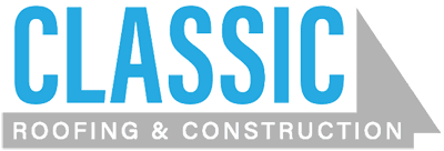Classic Roofing Construction Logo