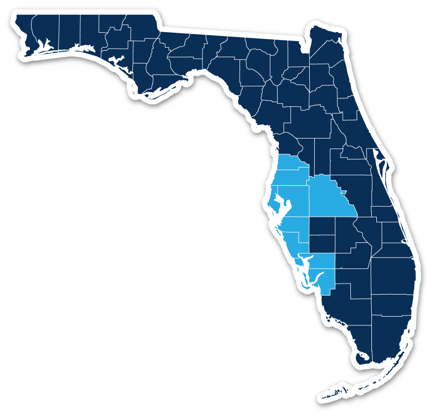 Classic Service Area Map