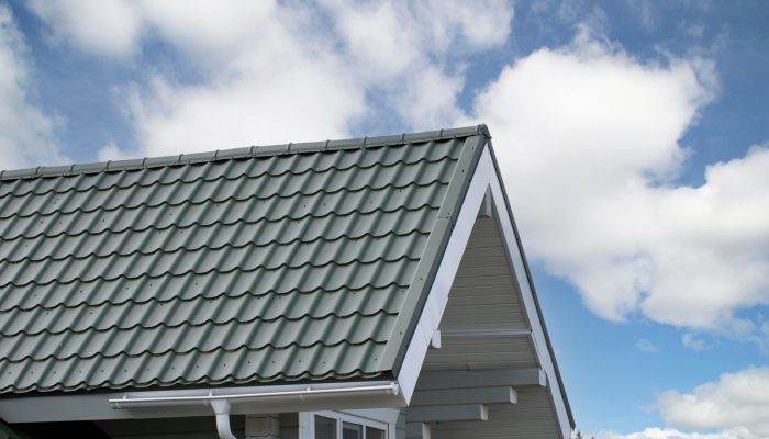 Metal,Tile.roof,For,The,House.,Modern,Coatings,For,The,Roof